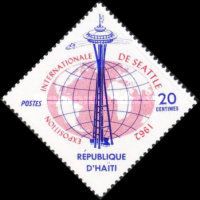 Observation tower and World map