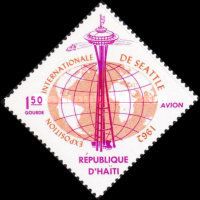 Observation tower and World map