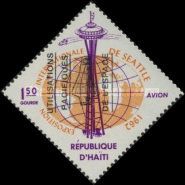 Peaceful Uses of Space Overprinted