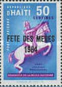 J. J. Dessalines - overprinted FETE DES MERES 1964
