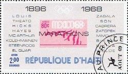 Marathon winners of the Olympic Games 1896-1968