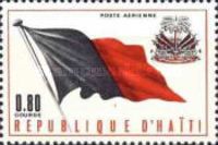 Haitian flag and coat of arms