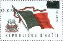 Flag and Coat of Arms - Surcharged