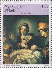 Christmas painting, by B. Strozzi