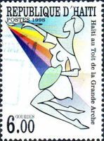 Logo of Haiti Exhibition in Paris La Défense
