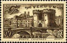 Porte Chaussée, by Verdun (1916-1939)