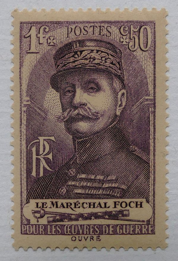 War Aid. Marshal Foch
