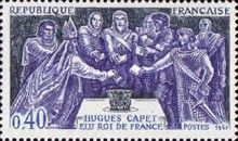 Hugh Capet (938-996) elected King of France