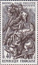 Philippe Auguste (1165-1222) - Bouvines 1214