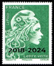 Marianne L'Engagée Overprinted 2018-2024