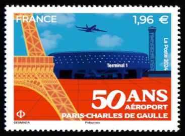Charles de Gaulle Airport, Paris, 50 Years