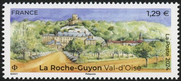 View of La Roche-Guyon