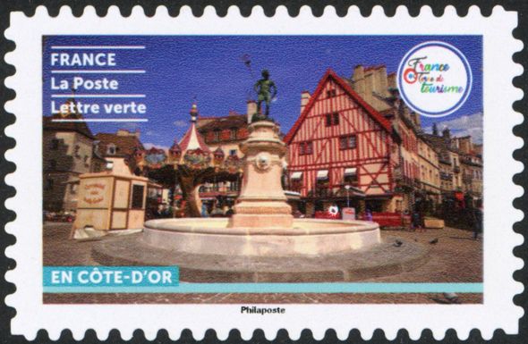 Fountain in Dijon, Côte D'Or