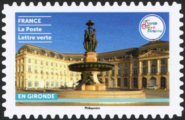 Fountain in Bordeaux, Gironde