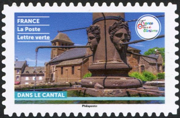 Fountain in Trizac, Cantal