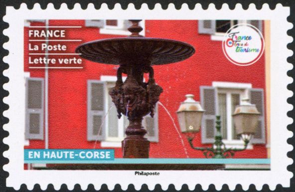 Fountain in Corte, Haute-Corse