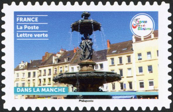 Fountain in Cherbourg, La Manche
