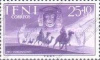 Woman of Elche and camels