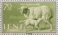 Ewe and Lamb (Ovis ammon aries)