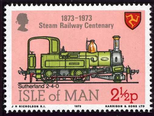 Steamlocomotive Sutherland 2-4-0