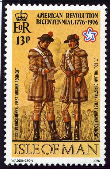 Col. Patrick Henry and Lt. col. William Christian