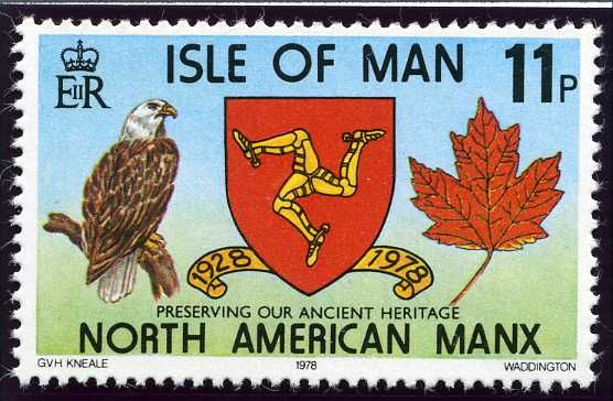 Bald Eagle (Haliaeetus leucocephalus), Coat of Arms of Man, 