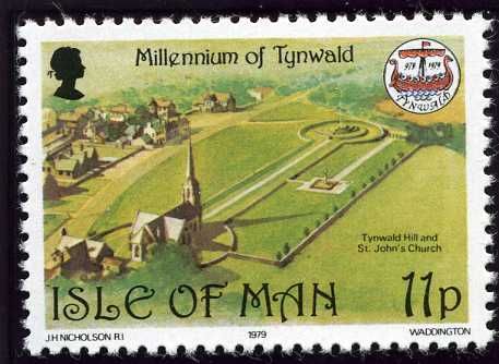 Tynwald hill and St. John’s Church