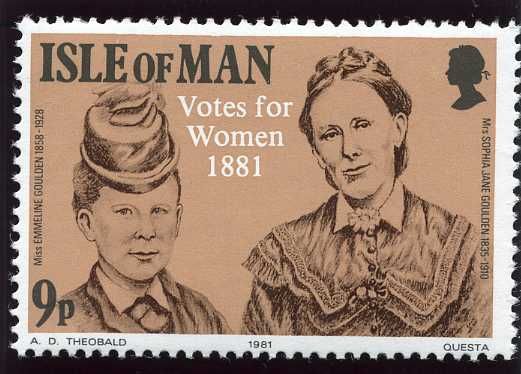 Women's Voting - Miss Emmeline and Mrs. Sophia Jane Goulden
