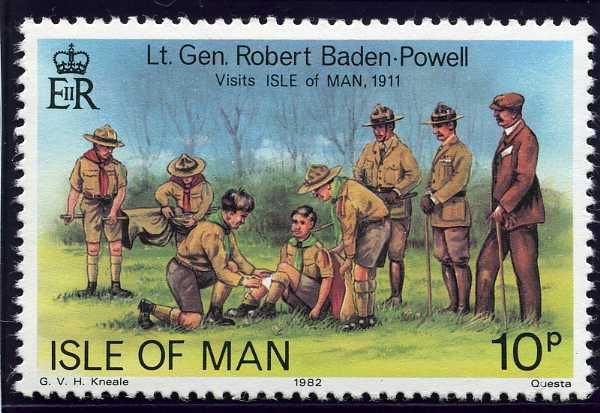 Baden-Powell visiting the Isle of Man