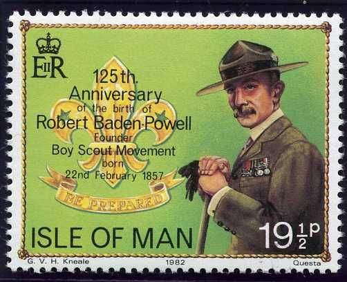Baden-Powell and Scout emblem