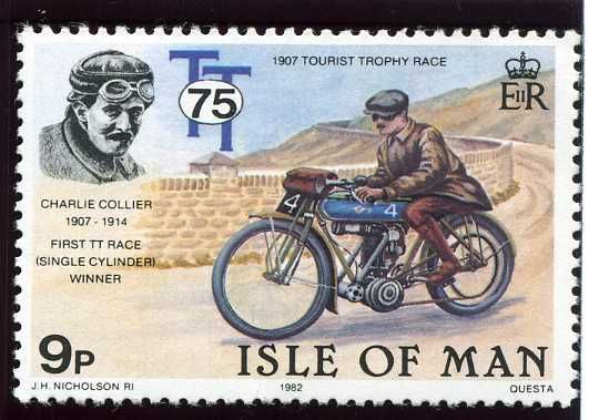 Charlie Collier (first TT race (single cylinder) winner)