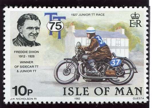 Freddie Dixon (Sidecar and Junior TT winner)