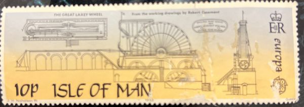 Design drawings by Roger Casement for the Great Laxey Wheel