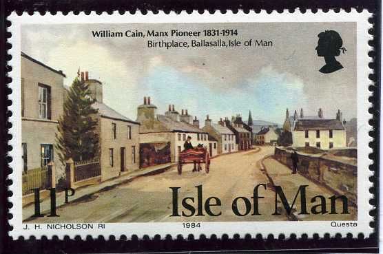 William Cain's birthplace, Ballasalla