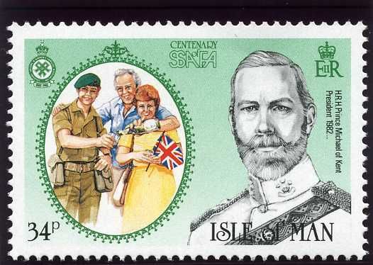 Royal Marine with parents, Prince Michael of Kent (1982- )