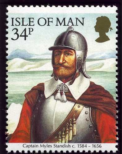 Captain Myles Standish, 1584-1656