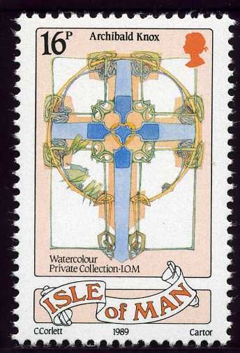 Celtic Cross Watercolour (Private Collection, Isle of Man)
