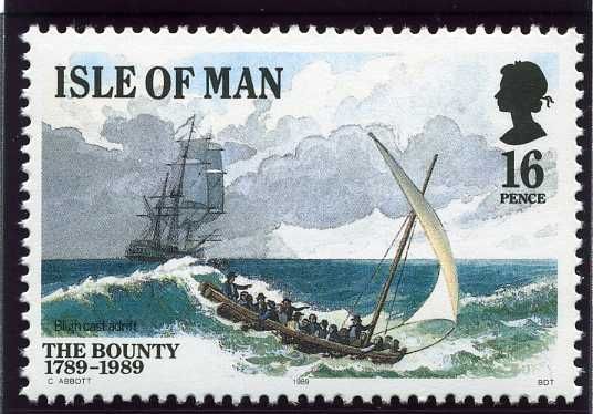 Bligh and loyal crew cast adrift