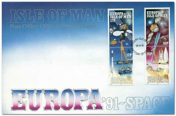 Weather satellite and space station