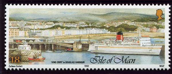 "King Orry" in Douglas Harbour