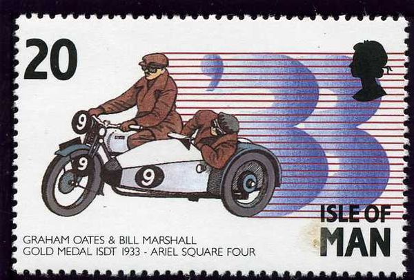 Graham Oates and Bill Marshall (1933 Int. Six day Trial)