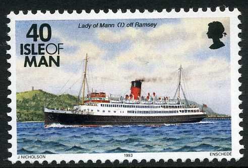 "Lady of Man I" (ferry) off Ramsey