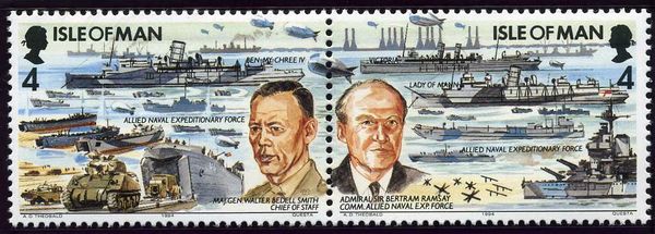 Adm. Sir Bertram Ramsay, Commander Allied Naval Exp. Force