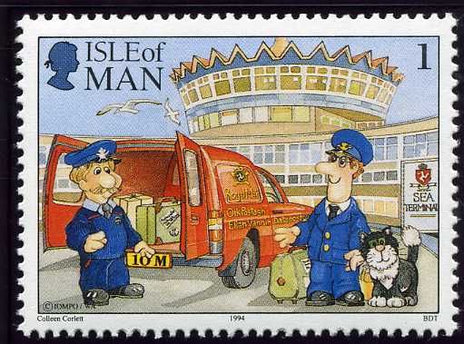 Postman Pat, Jess and Finlo at Sea Terminal, Douglas