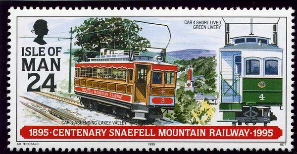 Car 3 Ascending Laxey Valley - Car 4 Short lived Green Liver