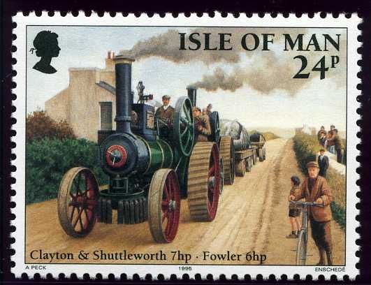 Clayton & Shuttleworth 7 hp, Fowler 6hp