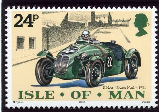 Stirling Moss in the Frazer Nash, 1951