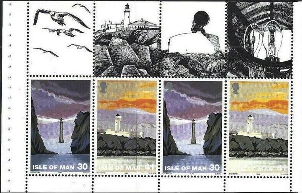 Chicken Rock Lighthouse, 1875