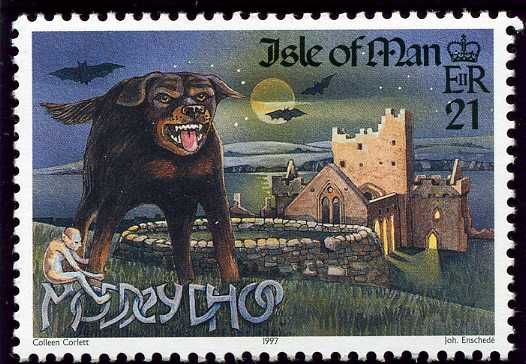 The Dog "Moddey Dhoo" from Burg Peel