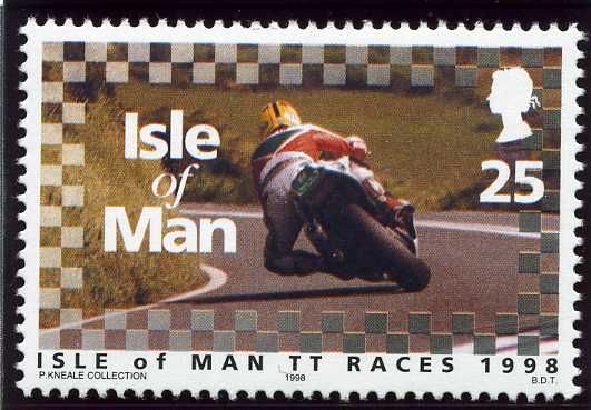Joey Dunlop rounding the curve